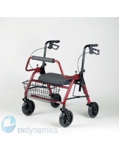 XXL-Rehab Bariatric Rollator King with basket 2