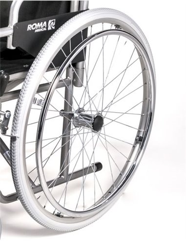 Roma Rear Wheel to fit 1050 Self Propel Wheelchair, 24", New