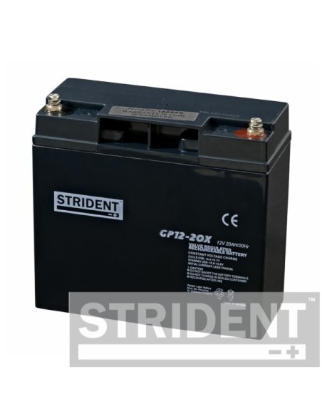 Strident 12v 20 Ah AGM Mobility Battery