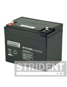 Strident 12v 36 Ah AGM Mobility Battery