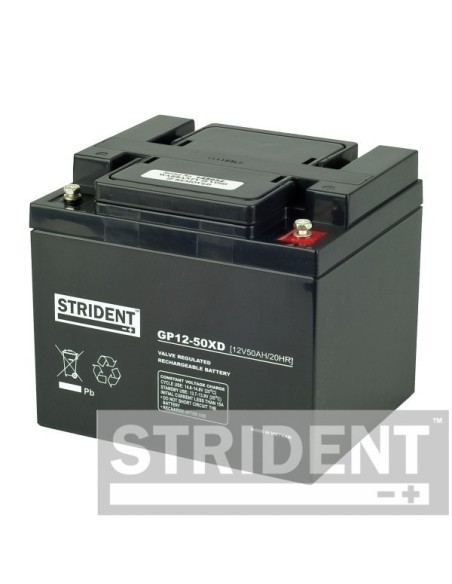 Strident 12v 50 Ah AGM Mobility Battery