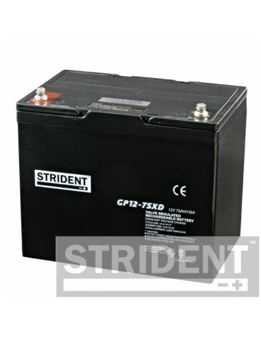 Strident 12v 75 Ah AGM Mobility Battery