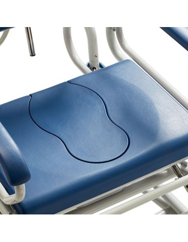 XXL-Rehab Powered Shower Commode Tilt Seat