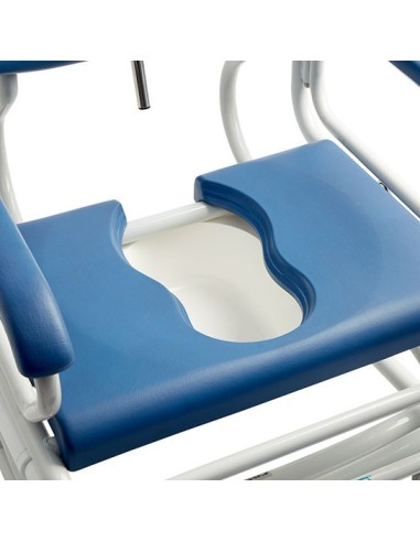 XXL-Rehab Powered Shower Commode Tilt Seat