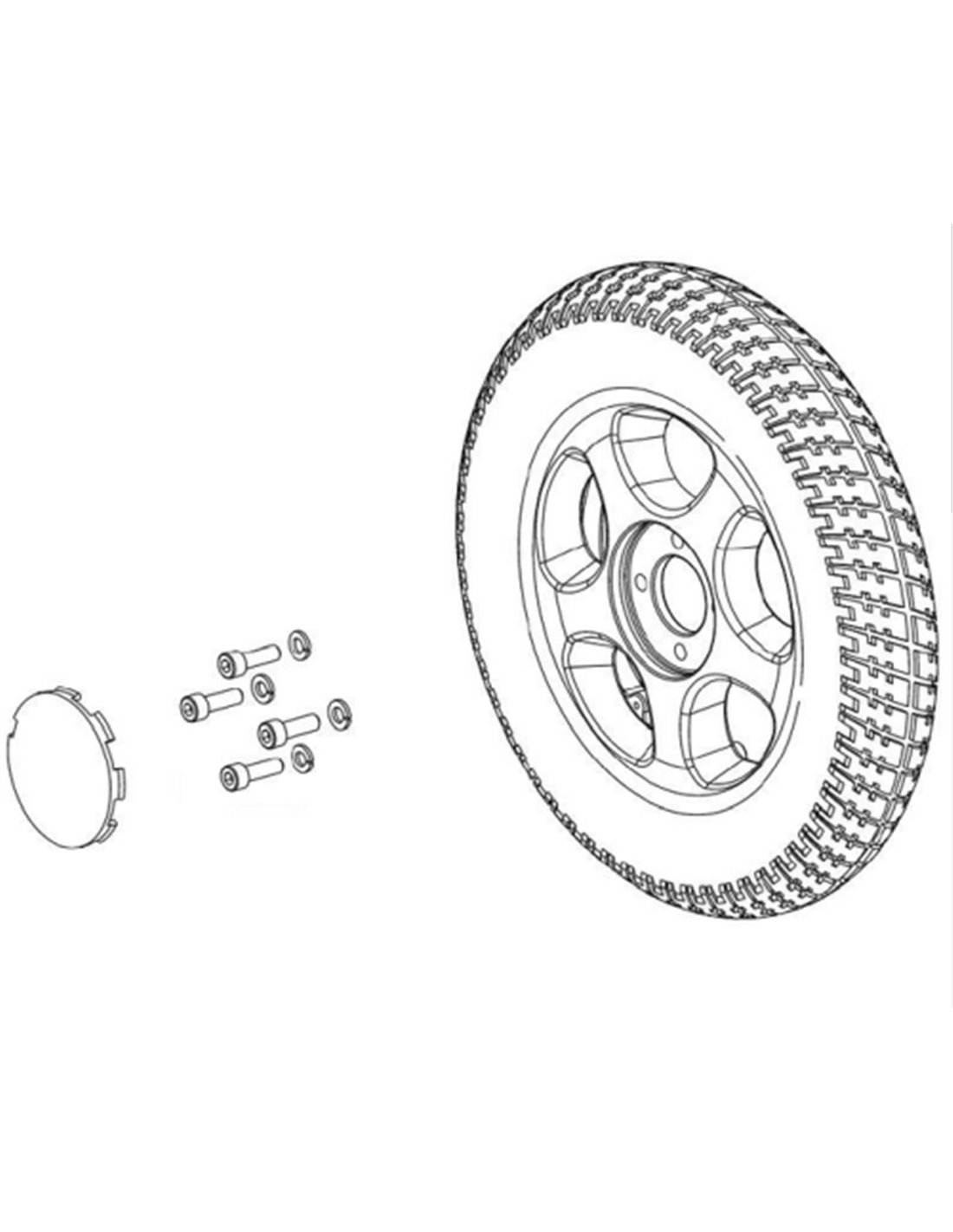Sunrise Quickie Salsa Drive Wheel 13