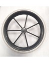 Invacare Ben NG Grey Puncture Proof Rear Transit Wheel