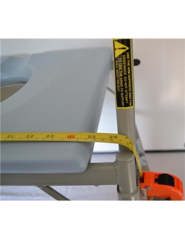 Drive Bariatric Commode overall width