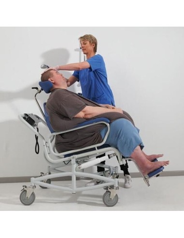 XXL-Rehab Powered Shower Commode Tilt
