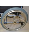 Rear Wheel, X5 Plus HD, 24" with Aluminium Hand Rim and Solid PU Tyre