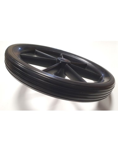 Invacare Ben NG Black Puncture Proof Rear Transit Wheel