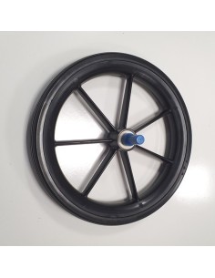 Invacare Ben NG Black Puncture Proof Rear Transit Wheel 2