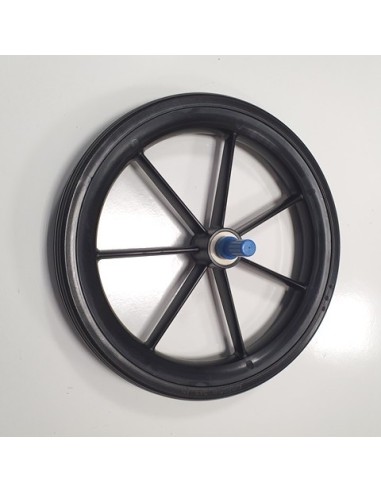 Invacare Ben NG Black Puncture Proof Rear Transit Wheel
