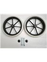 Pair of Rear Transit Wheels for Breezy Moonlite Wheelchair