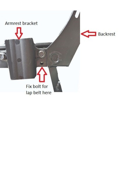 Posture belt for Invacare Rea range of wheelchairs