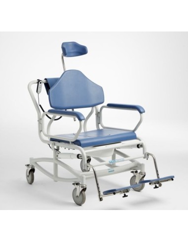 Cobi Rehab XXL Powered Shower Commode Tilt Front