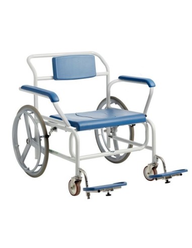 Cobi Rehab XXL Shower Commode Wheeler with butterfly armrests