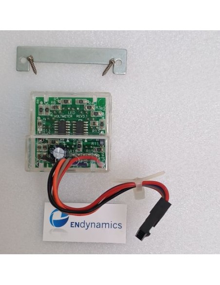 Pride Colt LED Battery Meter Rear