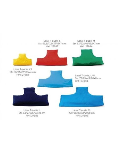 Cobi Rehab Lasal Positioning T-Shape Cushion for comfort and support