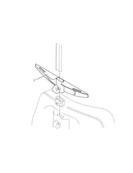 Invacare Azalea Harness Bracket