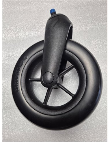 Black front castor wide profile for Invacare Ben NG Wheelchairs