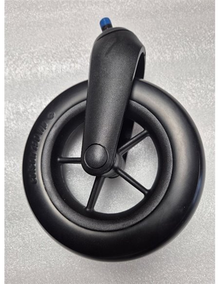 Black front castor wide profile for Invacare Ben NG Wheelchairs