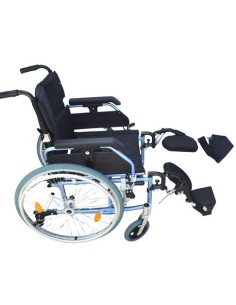 Aktiv X3 Pro Self Propel Wheelchair with Long Elevating Legrest : Legrest Type - Left Elevating Legrest, Seat Width - 46cm (18 inches)