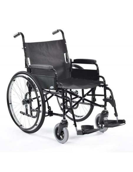 Lomax Heavy Duty Steel Transit Wheelchair