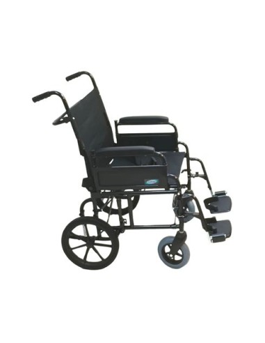 Lomax Heavy Duty Steel Transit Wheelchair
