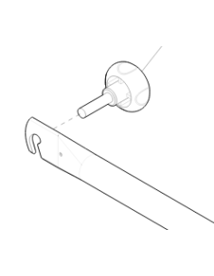 M8 Handwheel to secure stay bar on Invacare BEN NG Wheelchairs