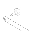 M8 Handwheel to secure stay bar on Invacare BEN NG Wheelchairs