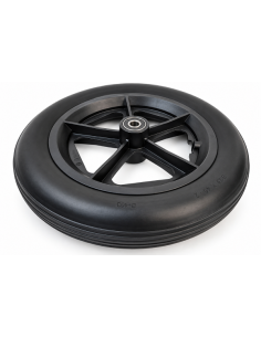 Invacare Alu Lite 12" Rear Wheels Pair Black 2