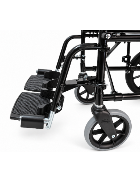 Lomax Uni 9 Steel Transit Wheelchair