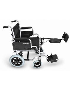 Transit Wheelchair with Elevating Legrest