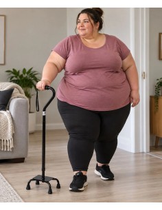 XXL-Rehab 4-Point Walking Stick, Tetrapod 2