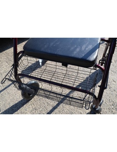 Coopers Extra Heavy Duty Rolling Walker Basket