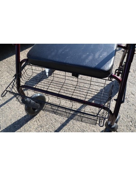 Coopers Extra Heavy Duty Rolling Walker Basket