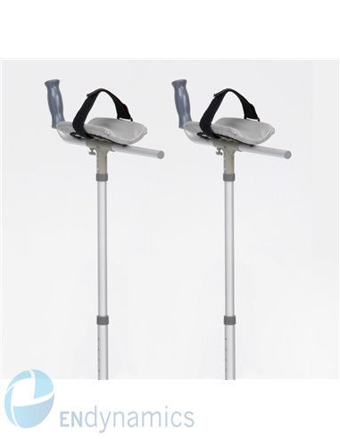 Elbow Crutches Trough Platform Crutch, pair