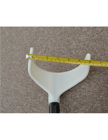 XXL-Rehab Bariatric Crutch Standard Handle Wide Cuff