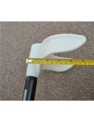 XXL-Rehab Bariatric Crutch Standard Handle Deep Cuff