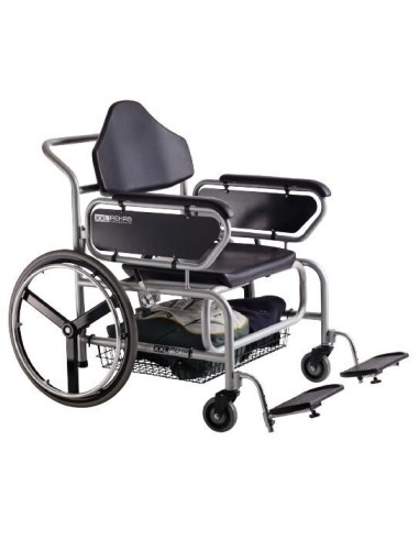 XXL-Rehab Transporter Bariatric Portering Wheelchair