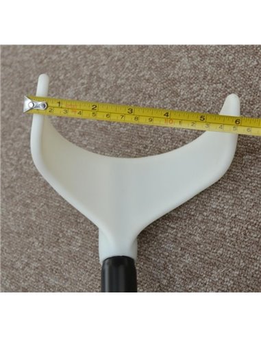 XXL-Rehab Bariatric Crutch with Anatomical Handle wide collar