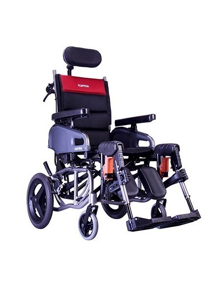 Karma VIP2 Folding Tilt and Recline Wheelchair